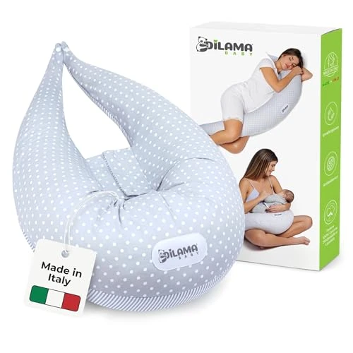 Offerta a tempo: Dilamababy Cuscino Gravidanza in Fiocchi Memory e Fiber Ball Made in Italy - 0.00% da 39.70 € a 39.70 €