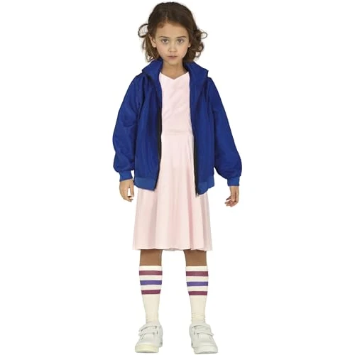 Beperkte aanbieding: FIESTAS GUIRCA, S.L. Stranger Things olivenkostuum voor meisjes, S1, 5/6 jaar van 16.86 EUR naar 16.86 EUR (besparing 0%)