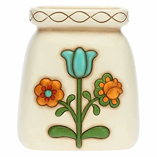 Limited offer: THUN, THUN Heritage Small Hand Decorated Ceramic Vase, 16.8 x 13 x 19.2 cm H from 84.90 EUR to 41.99 EUR (save 51%)