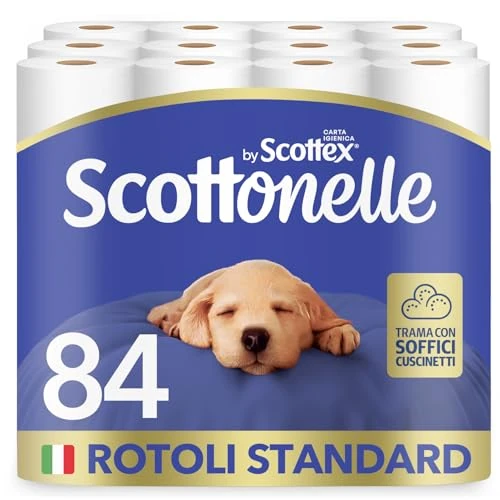 Scottonelle Soft and Quilted Toilet Paper 84 Unità