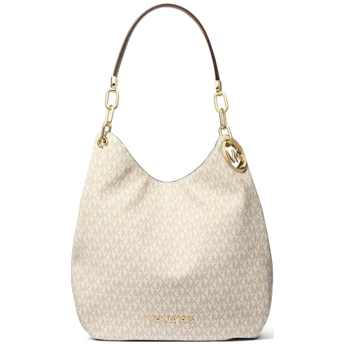Oferta limitada: Michael Kors bolso de hombro Lillie Hobo, Vanilla/Acorn de 450.00 € a 319.95 € (ahorro 29%)