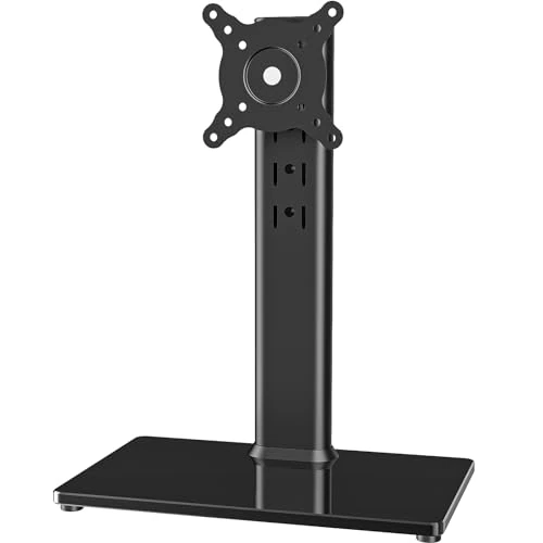 Offerta a tempo: Hemudu Supporto da Scrivania per Monitor da 13-32 Pollici, Supporto TV da Tavolo Regolabile in Altezza da 4 livello, Supporto TV Girevole, Rotazione ±50°, Inclinazione 25°, fino a 35 kg - 25% da 35.98 € a 26.97 €