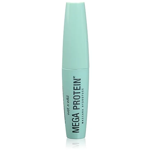 Offerta a tempo: Wet n Wild, Mega Protein Waterproof Mascara, Mascara che Definisce e Volumizza, Pennello a Spirale Soffice e Formula Quick Layering per Look Naturale, Ciglia a Prova di Sbavatura, Very Black - 49% da 5.49 € a 2.80 €