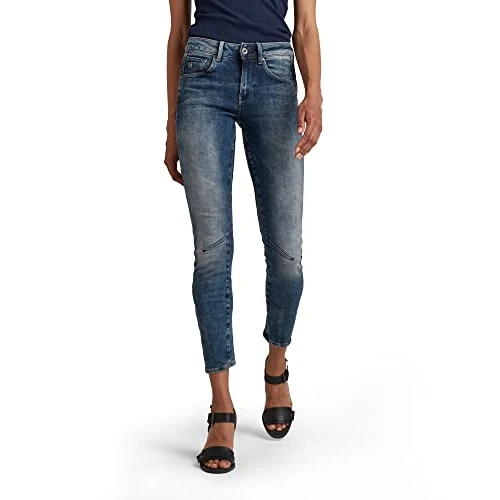 Limitiertes Angebot: G-STAR Damen Arc 3D Mid Waist Skinny Jeans, Blau (medium Aged D05477-8968-071), 29W / 30L von 120.00 EUR auf 60.00 EUR (Spare 50%)