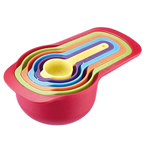 Oferta limitada: Westmark Set de cucharas medidoras de 6 piezas, Rangos de medición: 7.5 / 15/60/85/125/250 ml, Plástico, Sin BPA, matrioska, Multicolor, 30582270 de 8.99 € a 7.26 € (ahorro 19%)