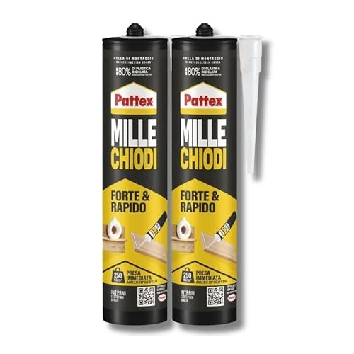 PATTEX Millechiodi Forte&Rapido, Bipack, 400 g