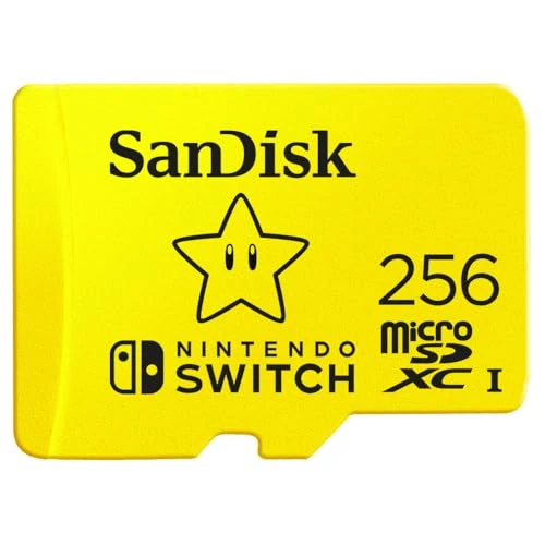 Offerta a tempo: SanDisk 256GB scheda microSDXC per console Nintendo Switch fino a 100 MB/s UHS-I Class 10 U3 - -4.94% da 47.54 € a 49.89 €