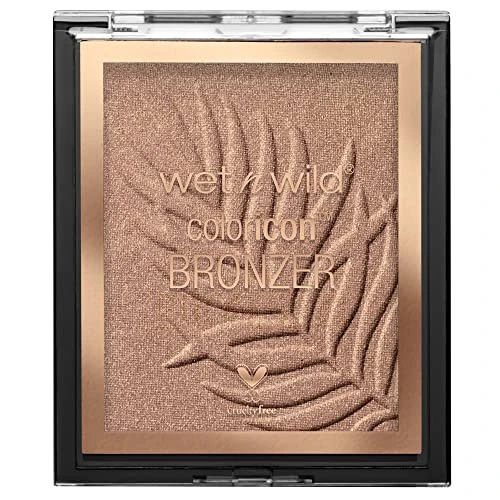 Oferta limitada: Wet n Wild - Color Icon Bronzer - Polvo Bronceador de Larga Duración - Tono Bronceado Natural en el Rostro, en Cuello y Pecho - Fórmula Enriquecida con Gel - Vegano - Palm Beach Ready - 1 Unidad de 5.99 EUR a 5.20 EUR (ahorro 13%)