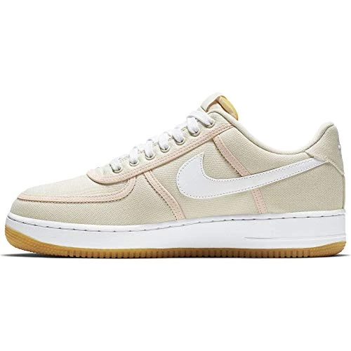 Offerta a tempo: Nike Air Force 1 '07 Premium, Sneaker Uomo, Multicolore (Light Cream/White/Crimson Tint 000), 39 EU - 33% da 129.99 € a 86.70 €
