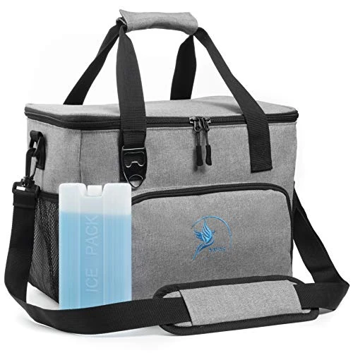 Offre limitée : Obics® Sac isotherme repas et lunch 20L gris petit - Sacoche, boite bag refrigerant portable bureau, camping, pique-nique, voyage - Box, courses, glacière isotherme rigide et isolé refroidit 12 heures de 20.49 € à 19.47 € (5% de remise)