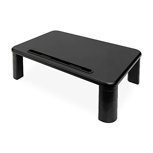 DIGITUS Soporte ergonómico para monitor - 3 alturas - 10 kg - Tablet y smartphone