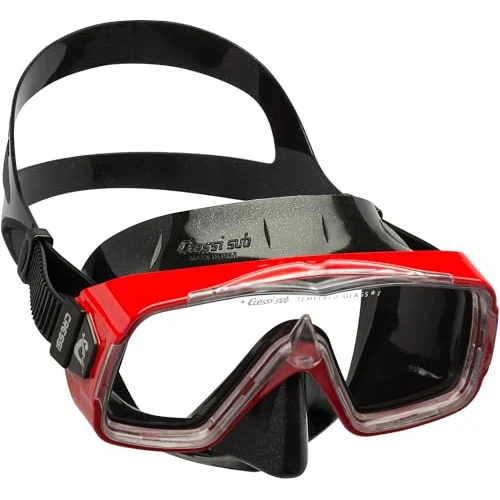 Offerta a tempo: Cressi Sirena Mask SIL Black/Frame Red - 26% da 22.99 € a 16.99 €
