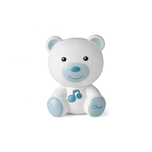 Oferta limitada: Chicco - Luz Nocturna Osito, Lámpara Portátil con Música Clásica y Sonidos Relajantes, Dos Modos: Luz Nocturna y Luz Guía Portátil, Azul, 0 meses + de 11.98 EUR a 11.98 EUR (ahorro 0%)