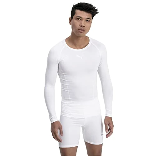 Limited-time offer: PUMA Men's 3 Pack Crew Neck T-Shirts Undershirt, White, S from 18.14 £ to 18.14 £ (save 0.00%)