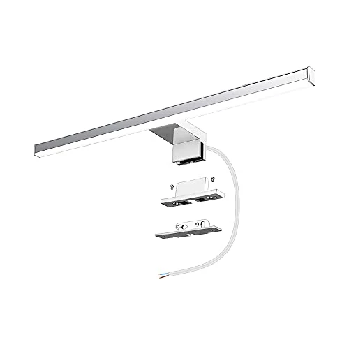 Offerta a tempo: Azhien Lampada da Specchio a LED 10W 60cm 820LM Lampada da Bagno, Neutral White Lampada da Parete a LED 4000K LED IP44 Lampada da Bagno a Specchio 230V 60cm - 33% da 40.99 € a 27.38 €