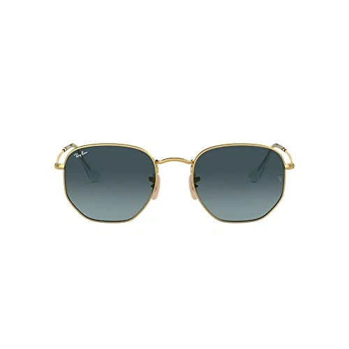 Ray-Ban 0RB3548N Gafas de sol, Ojos de gato, 50, Gold