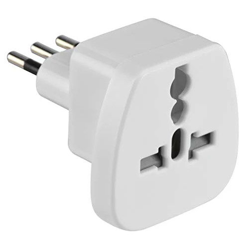 Adaptador 70042 de Viaje Universal a Italia, blanco