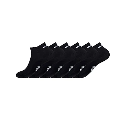 Oferta limitada: Umbro Calcetines Tobilleros Hombre y Mujer 43-46, Algodón Pack de 6, Negro de 16.12 € a 10.97 € (ahorro 32%)