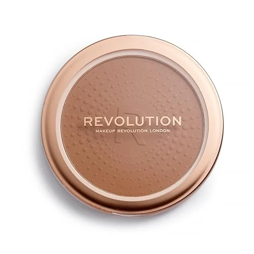 Limited offer: Revolution, Mega Bronzer Powder, Matte Finish, Buildable Sculpting & All-Over Glow for Light to Deep Skin Tones, Vegan & Cruelty-Free, Warm, 0.52 oz from 9.00 USD to 9.00 USD (save 0%)