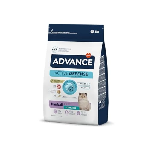 Tijdelijke aanbieding: Advance Cat STERILIZED HAIRBALL 3 kg van 28.88 € naar 28.88 € (0.00% korting)