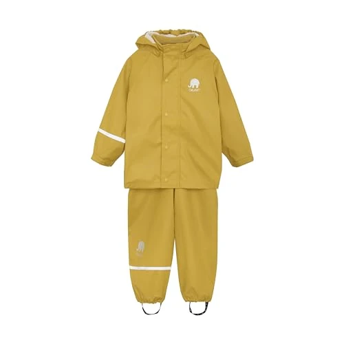 Offerta a tempo: CeLaVi Bambina Celavi Zweiteiliger Regenanzug in Vielen Farben Giacca Impermeabile Not Applicable, Giallo (Mineral Yellow 372), 92 (Taglia Unica: 90) - 40% da 49.95 € a 30.19 €