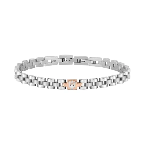 Men's bracelet, MASERATI J Collection, made of stainless steel - JM219AQH17