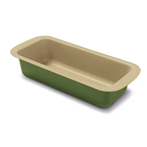 Oferta limitada: Guardini, Bnat, Molde para Plumcake, 25x11cm. Material: Acero con Revestimiento Antiadherente de Cera de Carnauba, Color Verde y Beige. de 10.08 EUR a 10.08 EUR (ahorro 0%)