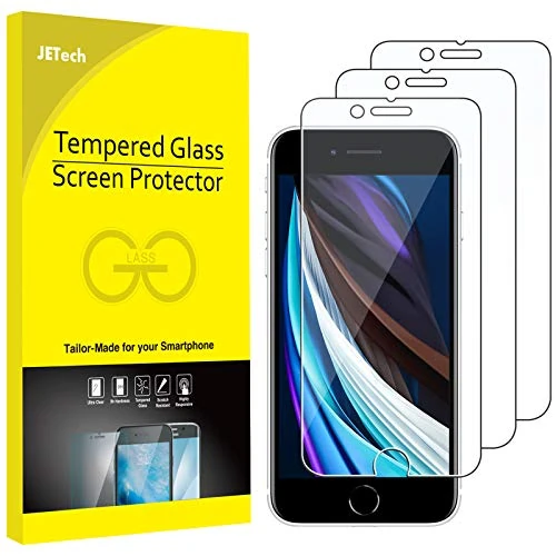 Oferta limitada: JETech Protector Pantalla para iPhone SE 3/2 (2022/2020), 3 Unidades de 7.99 € a 7.99 € (ahorro 0.00%)