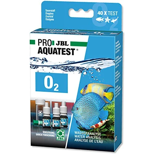 Zeitlich begrenztes Angebot: JBL ProAquaTest O2, Wassertest-Set, Sauerstoff, Für Süß-/Meerwasser-Aquarien und Teiche von 17.79 € auf 13.79 € (22% Rabatt)