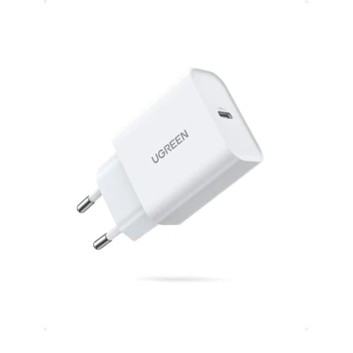 Tijdelijke aanbieding: UGREEN USB C charger 20W, PD oplader, iPhone-lader | 20W snellader voor iPhone 17, 17 Pro, 17 Pro Max, 16, 15, 14, 13, iPad, Galaxy S25, S24, Pixel, PD 3.0-oplaadadapter van 13.99 € naar 9.99 € (29% korting)