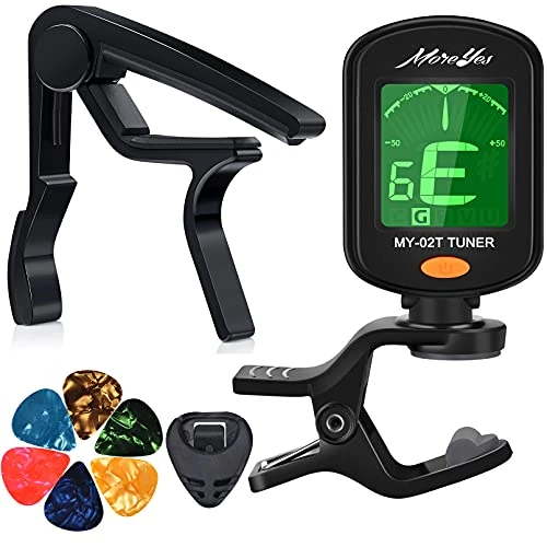 Offre limitée : Accordeur pour chromatique, guitare, basse, violon, ukulélé inclus Capo Tuner de 15.99 € à 15.99 € (0.00% de remise)