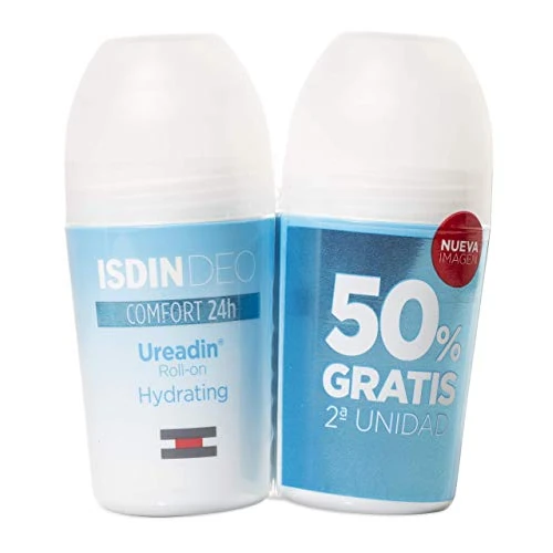 Oferta limitada: ISDIN Ureadin Deo Comfort Duplo, 24H Desodorante ROLL ON, pack de 2 x 50 ml de 14.93 € a 13.99 € (ahorro 6%)
