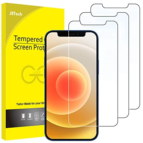 Zeitlich begrenztes Angebot: JETech Schutzfolie für iPhone 12/12 Pro, 3 Stück von 6.99 € auf 6.99 € (0.00% Rabatt)