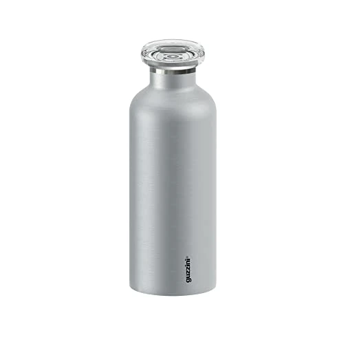 Offre limitée : Guzzini - On The Go, ENERGY Bouteille de voyage thermique - Argent, Ø 7,3 x h21,2cm | 500 cc - 11670063 de 32.94 € à 32.94 € (0.00% de remise)