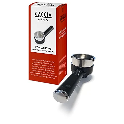 Gaggia KIT Portafiltro Originale Pressurizzato "Crema Perfetta", Nero