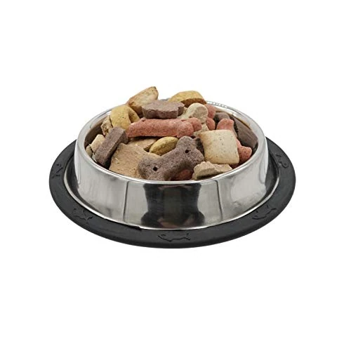 Offerta a tempo: Aime - Ciotola Antiscivolo in Acciaio Inox per Cani e Gatti — 74% da 9,90 € a 2,59 €