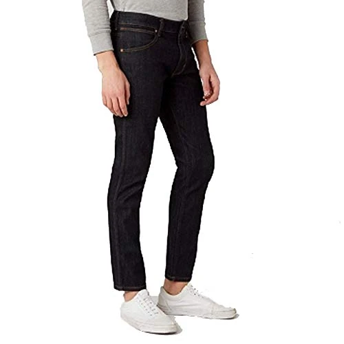 Wrangler Larston Denim Pants Jeans Homme, Bleu (Dark Rinse 90a), 28W / 32L