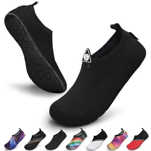 Oferta limitowana: SAGUARO Unisex buty kąpielowe buty do sportów wodnych, szybkoschnące, antypoślizgowe, lekkie, rozm. 36-47, czarny - 032 czarny - 36/37 EU z 35.94 zł na 35.94 zł (oszczędź 0.00%)