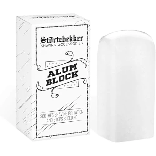 Zeitlich begrenztes Angebot: Störtebekker® Premium Alaunstein - Natürliches Aftershave - Alaun Blutstiller - Beruhigt die Haut nach der Rasur mit Rasierhobel/Rasiermesser - antiseptisch - Potassium Alum Block von 10.99 € auf 10.99 € (0.00% Rabatt)