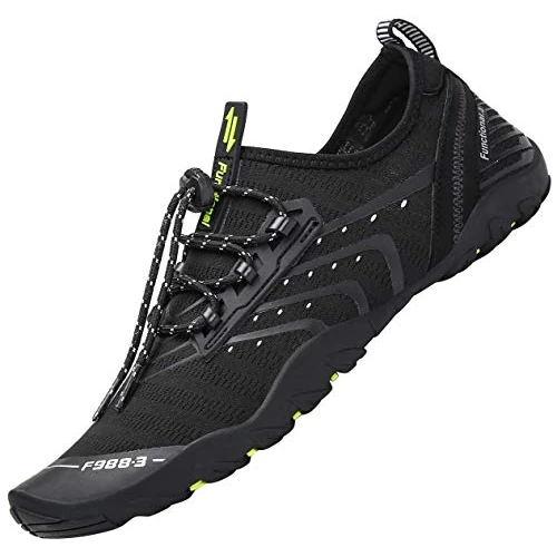 Oferta limitada: SAGUARO Mujer Hombre Escarpines - Barefoot Mujer Hombre Calzado Respetuoso Deportivas Zapatillas Minimalistas Antideslizantes Escarpines Agua para Playa Surf Rio Piscina Regaliz Negro, Gr.43 de 27.99 € a 22.39 € (ahorro 20%)