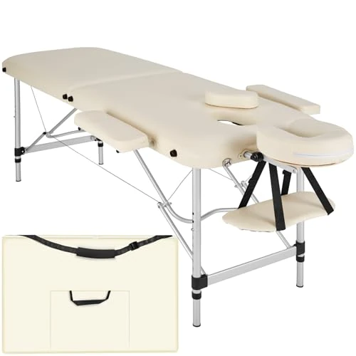 Offerta a tempo: TecTake® Lettino Massaggio 2 Zone, Portatile — 20% da 117,99 € a 94,75 €