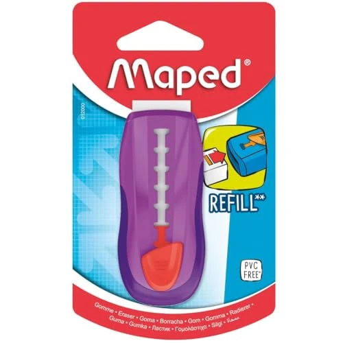 Oferta limitada: Maped Universal Gom Stick - Goma de goma protegida y recargable, color morado de 5.05 € a 5.05 € (ahorro 0.00%)