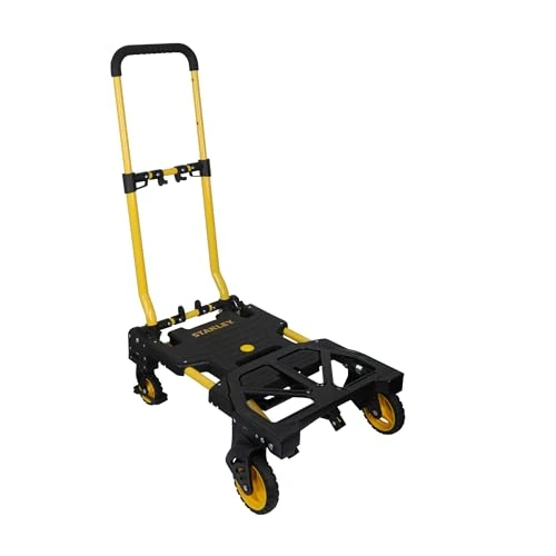 Oferta limitowana: Stanley Sxwtd-Ft585 Wózek Transportowy, Czarny/Żółty, 137 kg | STANLEY składany wózek na kółkach z 313.35 zł na 313.35 zł (oszczędź 0.00%)