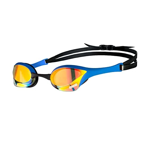 Offerta a tempo: ARENA Cobra Ultra Swipe Mirror Occhialini Nuoto da Gara Unisex Adulto, Occhialini Piscina con Lenti a Specchio Curve, Anti-Appannamento, Protezione UV, 5 Ponti Nasali Intercambiabili - 43% da 75.00 € a 42.95 €