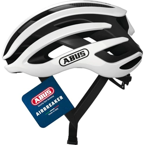 Oferta limitowana: ABUS Kask Rowerowy AirBreaker, Biały, Rozmiar S z 749.99 zł na 749.99 zł (oszczędź 0.00%)