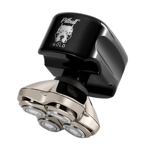 Offerta a tempo: Skull Shaver Pitbull Gold Pro – Rasoio per Testa e Viso – Senza Fili, Wet&Dry, Resistente all’Acqua, Compatto da Viaggio – Lama Forte 4 Head - 0.00% da 110.99 € a 110.99 €
