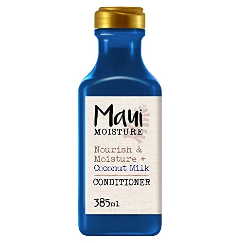 Offerta a tempo: Maui Moisture Nourish & Moisture + Coconut Milk, Balsamo capelli secchi, Districante capelli vegano e naturale con latte di cocco, Balsamo senza solfati, siliconi o parabeni, 385 ml - 39% da 9.90 € a 6.00 €