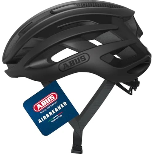 Offerta a tempo: ABUS AirBreaker - casco da bici di alta gamma per il ciclismo professionale - per adolescenti e adulti - casco per uomo e donna - 18% da 249.95 € a 204.99 €