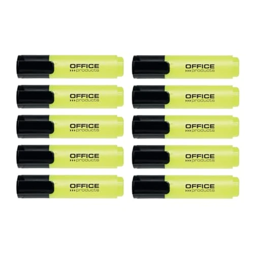 Zakreslacz OFFICE PRODUCTS 2-5mm zólty 10 sztuk