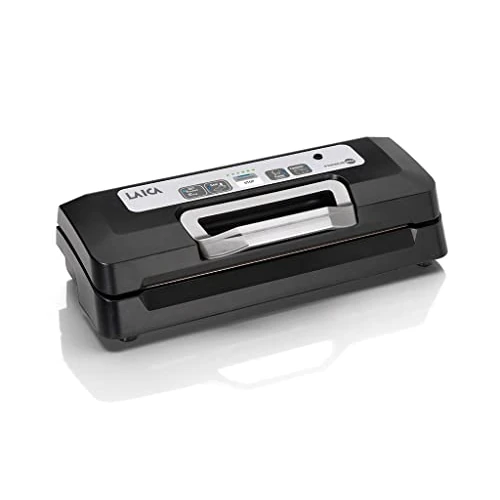 Offerta a tempo: LAICA VT3119 Macchina Sottovuoto per Cibi Secchi e Umidi - 1 Rotolo Incluso | Aspirazione 12L/min, doppia sigillatura, vuoto parziale, mantiene i cibi freschi fino a 5x più a lungo - 0.00% da 89.06 € a 89.06 €